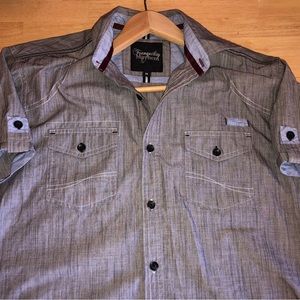 Tranquillity Mayhem Button-Down size M
